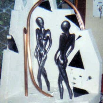 Sculpture intitulée "4 ème DIMENSION" par Dupuis Gaetan, Œuvre d'art originale