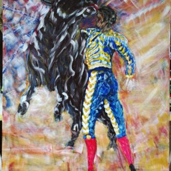 Pittura intitolato "El delirio las corr…" da Dupuis Gaetan, Opera d'arte originale, Olio