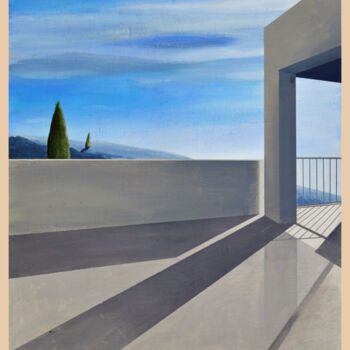 Malarstwo zatytułowany „BACKLIGHT” autorstwa Gaetano Ligrani (Gali), Oryginalna praca, Akryl