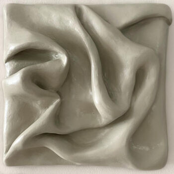 Картина под названием "3D ART 1" - Gaia Makh, Подлинное произведение искусства, Гипс