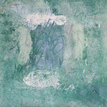 Painting titled "VERTE" by Jean-Yves Invernon, Original Artwork