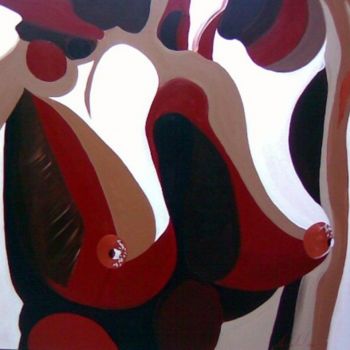 Pintura titulada "Cuir" por Jean-Louis Gaillard, Obra de arte original, Oleo