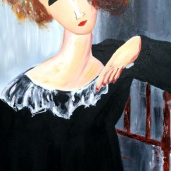 Pintura titulada "Charlotte" por Jean-Louis Gaillard, Obra de arte original, Acrílico Montado en Bastidor de camilla de made…