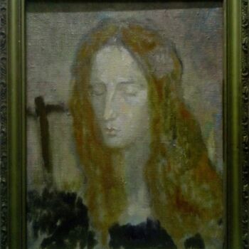 Картина под названием "Лик" - Гайворонский Андрей, Подлинное произведение искусства, Масло