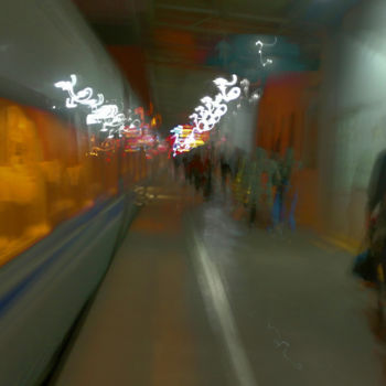 Photography titled "Railway station" by Gai Yu, Original Artwork