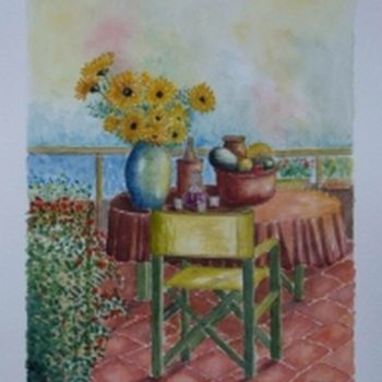 Pintura titulada "Table du midi" por Jeangal, Obra de arte original