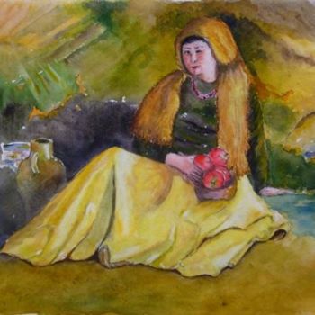 Pintura intitulada "Mélancolie" por Jeangal, Obras de arte originais
