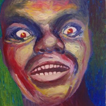 Peinture intitulée "A la folie" par Diane Galbaud, Œuvre d'art originale
