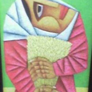 Painting titled "Harvest" by Juan Miguel Solomon, Original Artwork