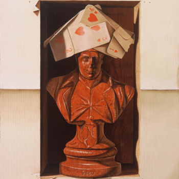 Картина под названием "« Le cœur d'un homm…" - Galerie De  Parrhasios, Подлинное произведение искусства, Масло Установлен на…