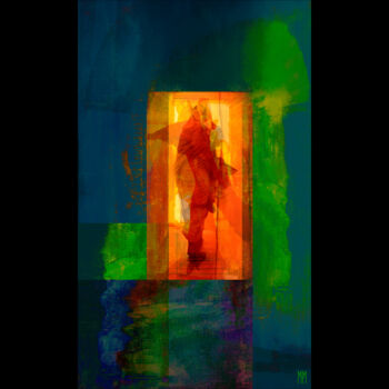 Digital Arts titled "Apparitions multipl…" by Mhm, Original Artwork, Digital Painting