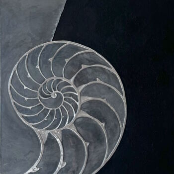 Peinture intitulée "Spiral movement" par Galiya Hami, Œuvre d'art originale, Acrylique