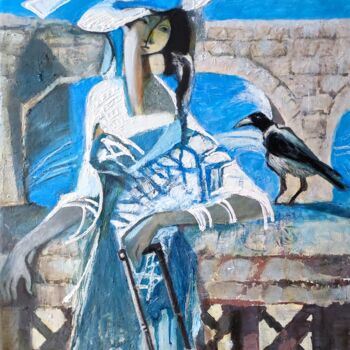 Peinture intitulée "Tel Aviv - Jaffa" par Galya Didur, Œuvre d'art originale, Acrylique