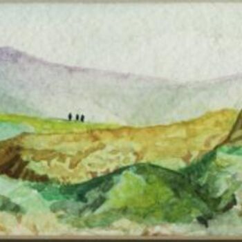 Картина под названием "Landscape 3" - Raimondo Gambino, Подлинное произведение искусства
