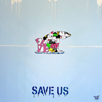 Pittura intitolato "Save Us" da Gardani, Opera d'arte originale, Olio
