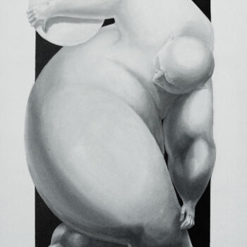 绘画 标题为“Дискобол” 由Гарик Куба, 原创艺术品, 丙烯