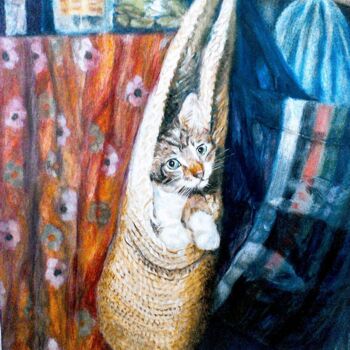 Peinture intitulée "Isly" par Garjifet, Œuvre d'art originale, Huile Monté sur Châssis en bois