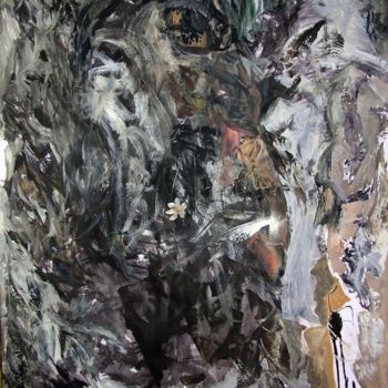 Painting titled "untitled" by Naïko, Original Artwork, Oil