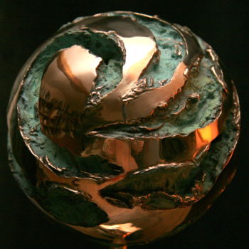 Sculptuur getiteld "Talos.jpg" door Sculpteur Gary, Origineel Kunstwerk, Metalen