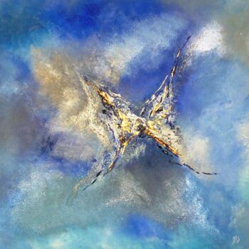 Painting titled "La Constellation du…" by Gas, Original Artwork, Acrylic