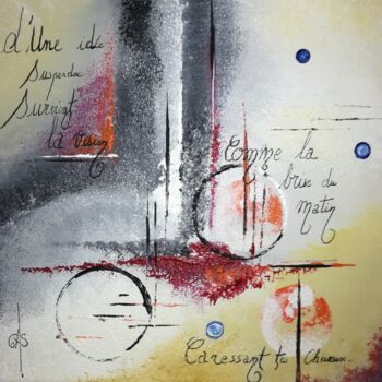 "Les Perles de Lune…" başlıklı Tablo Gas tarafından, Orijinal sanat, Akrilik