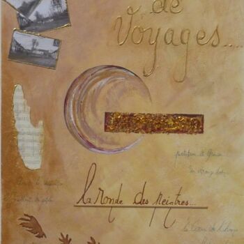 Pintura titulada "La Ronde des Peintr…" por Gas, Obra de arte original, Acrílico