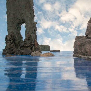 Fotografía titulada "L'arc de Poséidon" por Gaspard De Gouges, Obra de arte original, Fotografía digital