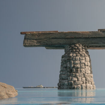摄影 标题为“Broken bridge 33” 由Gaspard De Gouges, 原创艺术品, 数码摄影