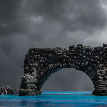 Фотография под названием "Broken bridge 237" - Gaspard De Gouges, Подлинное произведение искусства, Цифровая фотография