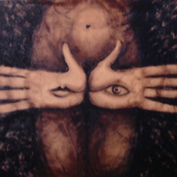 Картина под названием "Mani ventre" - Gaspare Lombardo, Подлинное произведение искусства