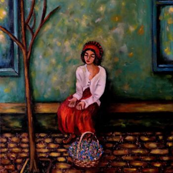Painting titled "Cosette" by Gasparian, Original Artwork