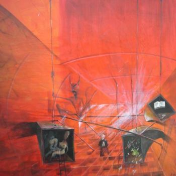 Pintura intitulada "Caminos" por Alejandro Maass, Obras de arte originais