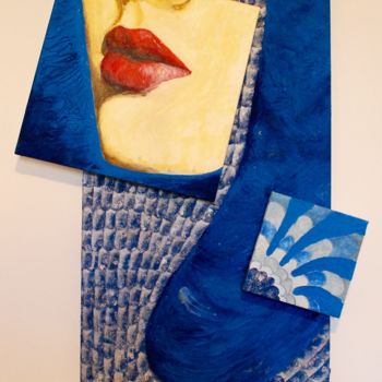 Malarstwo zatytułowany „Sirene” autorstwa Gaen, Oryginalna praca, Akryl