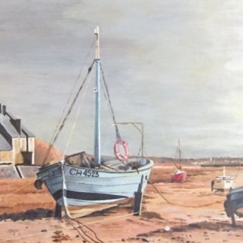 Painting titled "carteret.jpg" by Jean Claude Gautreau, Original Artwork, Oil