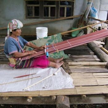 Photography titled "Thai Woman at Work" by Gautier Willaume, Original Artwork