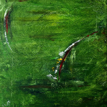 Malerei mit dem Titel "Printemps - Grande…" von Isabelle Gauvin, Original-Kunstwerk, Acryl