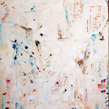 Pittura intitolato "Traces" da Isabelle Gauvin, Opera d'arte originale, Acrilico