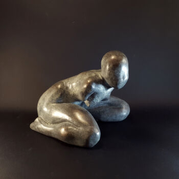 Escultura intitulada "Chica'Go!" por Gaya, Obras de arte originais, Bronze