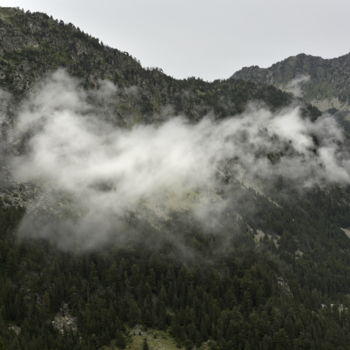 Fotografía titulada "Petit nuage" por Christophe Jeanjean, Obra de arte original, Fotografía no manipulada Montado en Alumin…