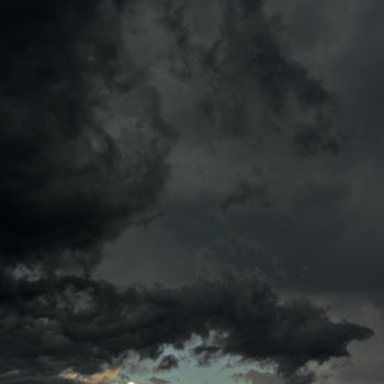 Fotografie getiteld "La tempête arrive" door Christophe Jeanjean, Origineel Kunstwerk, Digitale fotografie