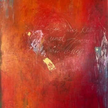 Картина под названием "My Other Half" - Gazvaniart, Подлинное произведение искусства, Акрил Установлен на Деревянная рама дл…