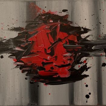Painting titled "Heartbeat" by Gabriele Doglietto, Original Artwork, Acrylic