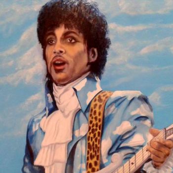 Painting titled "Prince" by Geert Coucke, Original Artwork, Oil