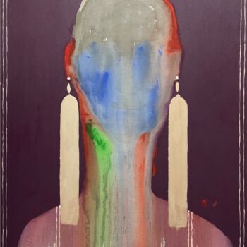 Картина под названием "The Bijouterie seri…" - Gela Mikava, Подлинное произведение искусства, Акрил