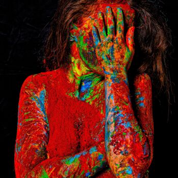 摄影 标题为“Red feeling” 由Gelu Stanculescu, 原创艺术品, 数码摄影