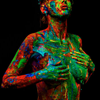 Photographie intitulée "Feeling in colours" par Gelu Stanculescu, Œuvre d'art originale, Photographie numérique