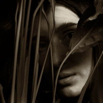 Photography titled "Hiding place - 50x7…" by Gelu Stanculescu, Original Artwork, Digital Photography