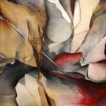 Pintura titulada "Solstice 11.jpg" por Geneviève Nicolas, Obra de arte original, Oleo Montado en Bastidor de camilla de made…