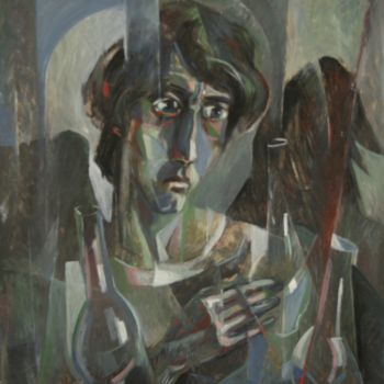 Painting titled "Parable" by Gennadi Kurlenkov, Original Artwork, Oil