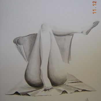 Painting titled "Lecture" by Georges Laborde, Original Artwork
